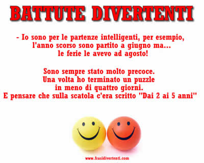 Battute Divertenti