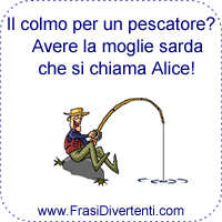 il colmo per un pescatore